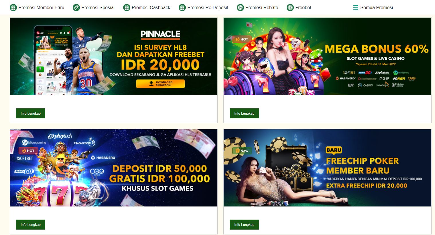 HL8 bonus promosi hl8