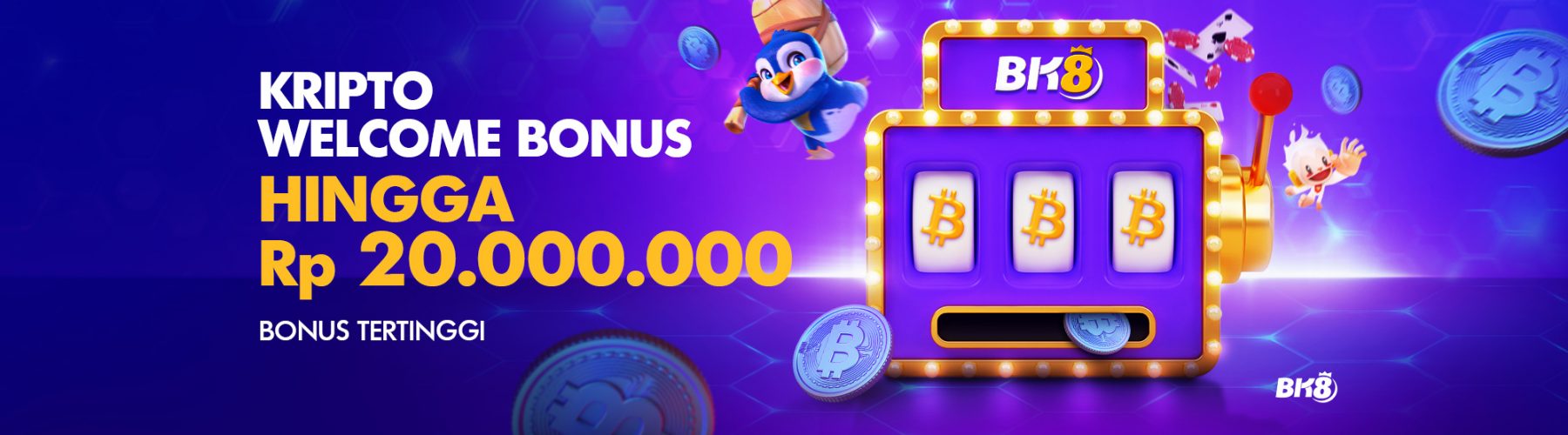 BK8 crypto bonus