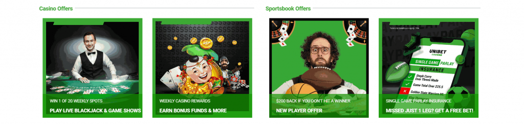 promosi dan bonus Unibet